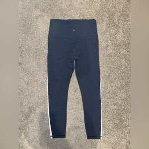 Athleta Elation Ultra High Rise Colorblock 7/8 Legging